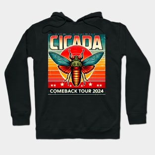 Cicada Comeback Tour 2024 Hoodie